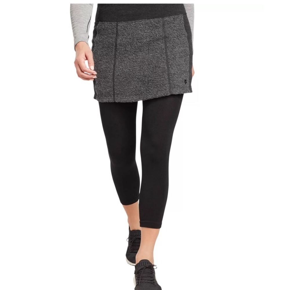 Kuhl Kozet Wool Blend Mini Skirt Women's Knit Pull On‎ Short Size XS NWT Gray